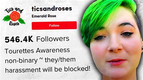 Tics and roses : r/TourettesFakers